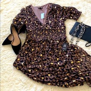 NWT high-low dress from Express. Size medium.